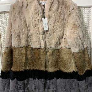 Heartloom Chandler Fur Jacket, XS, NWT!